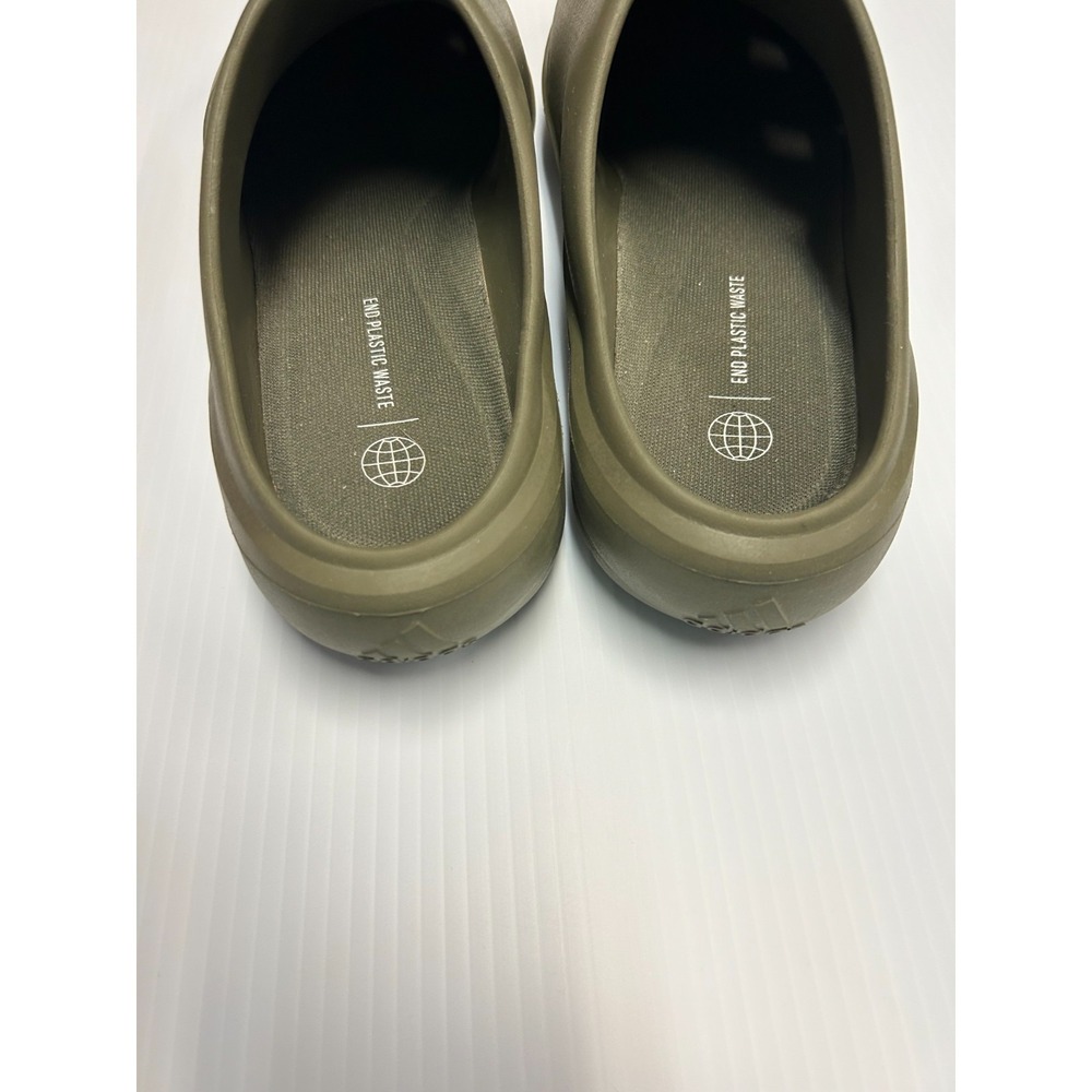 Adidas Adicane Clog Sandals Men 10 OliveGreen Slip On Lightweight Comfort Slides - Picture 4 of 12